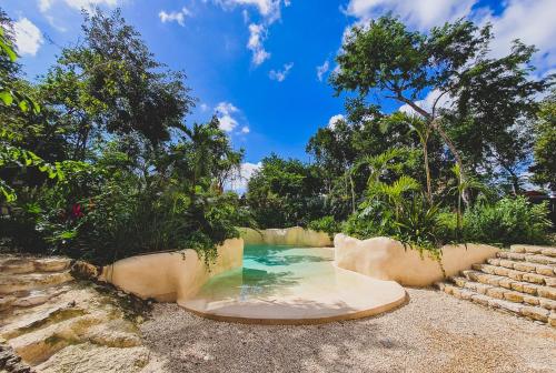 IIK Tulum by Groovy Stays- A Hip Condo-Hotel with WIFI, Rooftop, Pool, Sleeps 6