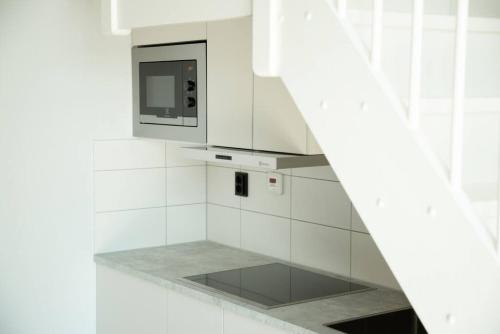 주방, SK67 Modern and bright Loft with free Parking in 리딘고 주방, SK67 Modern and bright Loft with free Parking in 리딘고