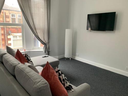 Shared lounge/TV area, Nelson st (ANNAN) in Largs Shared lounge/TV area, Nelson st (ANNAN) in Largs
