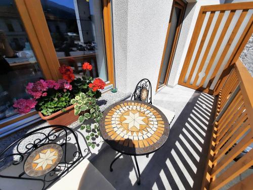 شرفة/ تراس, Apartments Hlapi with SPA in Kobarid شرفة/ تراس, Apartments Hlapi with SPA in Kobarid