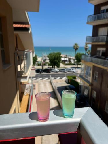 Balcony/terrace, Bella Alba Apartment on the beach in Alba Adriatica Balcony/terrace, Bella Alba Apartment on the beach in Alba Adriatica