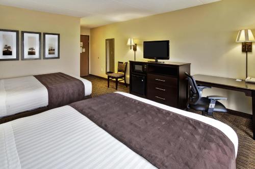 This photo about GrandStay Hotel and Suites, Beaver Dam shared on HyHotel.com