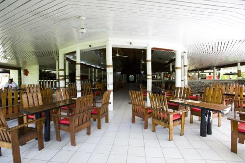 Restoran, Stevensons at Manase Beach Resort in Fagamalo Restoran, Stevensons at Manase Beach Resort in Fagamalo