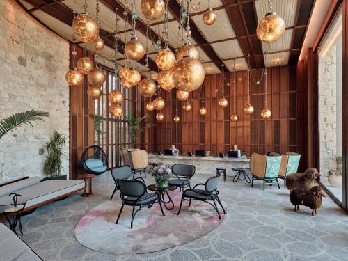 Lobby, Biblos Resort Alacatı in Cesme Lobby, Biblos Resort Alacatı in Cesme