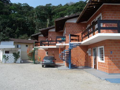 Bejárat, Cond Apartamentos Chales San Marino in Praia Pereque-Mirim Bejárat, Cond Apartamentos Chales San Marino in Praia Pereque-Mirim