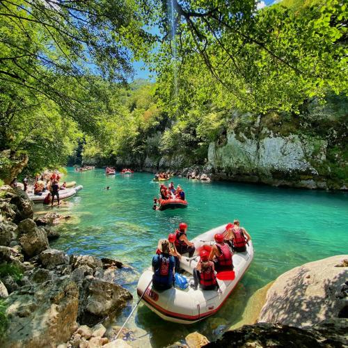 Rafting Camp Modra Rijeka in Scepan-Polje Rafting Camp Modra Rijeka in Scepan-Polje