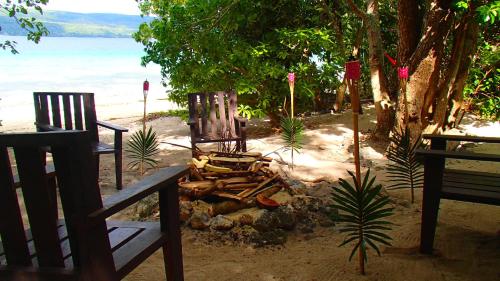 Uitzicht, Tranquility Island Eco Dive Resort in Efate Uitzicht, Tranquility Island Eco Dive Resort in Efate