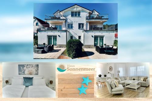 Unterkunft von außen, MyHome Ruegen - Haus Sonnenmeer in Ostseebad Sellin Unterkunft von außen, MyHome Ruegen - Haus Sonnenmeer in Ostseebad Sellin