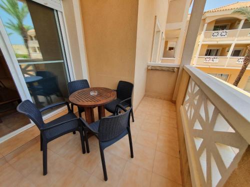 Balcó/terrassa, Apartamentos Las Dunas-B in Riumar Balcó/terrassa, Apartamentos Las Dunas-B in Riumar