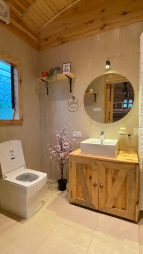Bathroom, Bombay Camping Company, Pawna Lake Lonavala in Thakursai Bathroom, Bombay Camping Company, Pawna Lake Lonavala in Thakursai