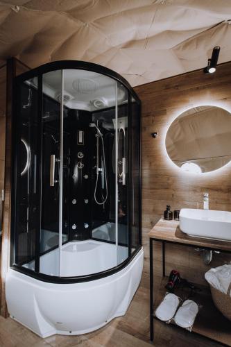 Bathroom, Domes Town by ANGAR in Pambak (Lori) Bathroom, Domes Town by ANGAR in Pambak (Lori)