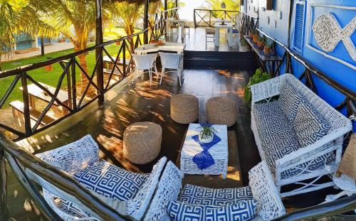 陽台/露台, Pousada Casa Azul do Piauí (Pousada Casa Azul do Piaui) in 路易斯科雷亞 陽台/露台, Pousada Casa Azul do Piauí (Pousada Casa Azul do Piaui) in 路易斯科雷亞