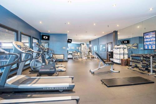 Gimnasio, Sandman Hotel & Suites Kelowna in Kelowna (BC) Gimnasio, Sandman Hotel & Suites Kelowna in Kelowna (BC)
