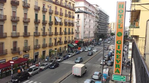 Exterior view, Hotel Ginevra in Naples Exterior view, Hotel Ginevra in Naples