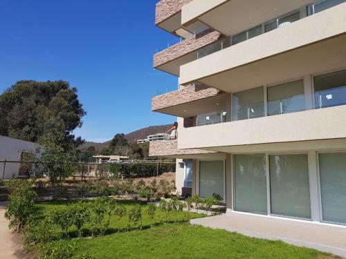 A szálláshely kívülről, Precioso departamento Papudo a pasos de la playa in Zapallar A szálláshely kívülről, Precioso departamento Papudo a pasos de la playa in Zapallar