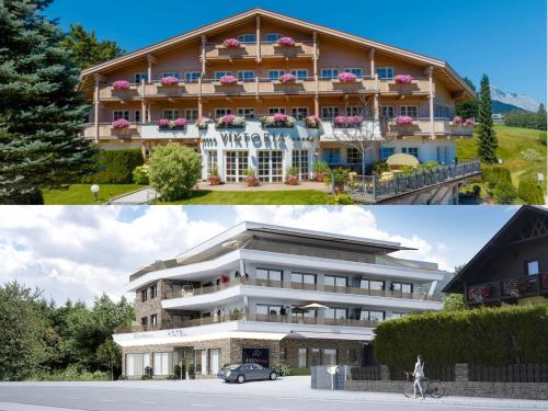 Exterior view, A-VITA Viktoria & A-VITA living luxury apartments in Seefeld Exterior view, A-VITA Viktoria & A-VITA living luxury apartments in Seefeld
