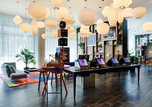 Lobby, citizenM Washington DC NoMa in Washington D.C. Lobby, citizenM Washington DC NoMa in Washington D.C.