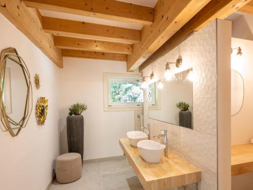 Kupaonica, Tasteful Apartment in Eastern Carinthia with Sauna in Feistritz ob Bleiburg Kupaonica, Tasteful Apartment in Eastern Carinthia with Sauna in Feistritz ob Bleiburg