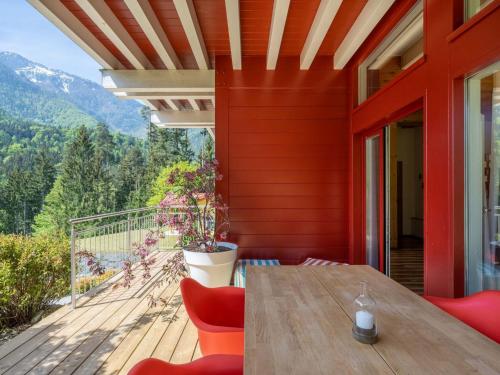 Balkon/terasa, Tasteful Apartment in Eastern Carinthia with Sauna in Feistritz ob Bleiburg Balkon/terasa, Tasteful Apartment in Eastern Carinthia with Sauna in Feistritz ob Bleiburg
