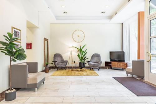 Empfangshalle, Hotel Madison in Düsseldorf Empfangshalle, Hotel Madison in Düsseldorf