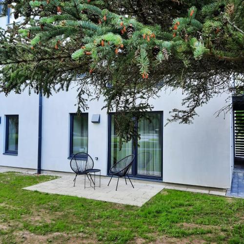 Erkély/terasz, Kesterciems seaside apartment with terrace in Engure Erkély/terasz, Kesterciems seaside apartment with terrace in Engure