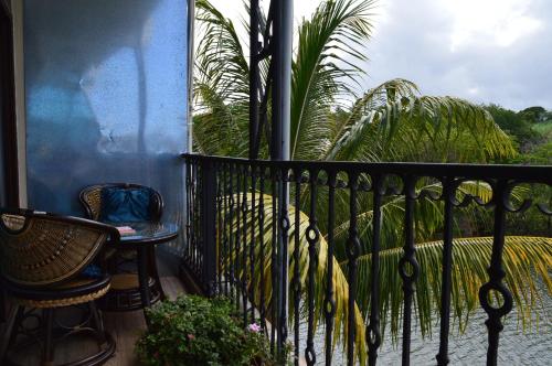 balcon/terrasse, Le Bamboo Guest House in Ile Maurice balcon/terrasse, Le Bamboo Guest House in Ile Maurice