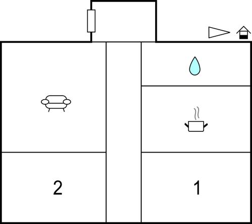 แผนผังชั้น, Amazing home in Kalbe- Milde -Kakerbec with WiFi and 2 Bedrooms in คัลเบอ (มิลเดอ) แผนผังชั้น, Amazing home in Kalbe- Milde -Kakerbec with WiFi and 2 Bedrooms in คัลเบอ (มิลเดอ)