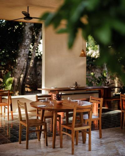 Restaurant, Casona los Cedros in Chichen Itza Restaurant, Casona los Cedros in Chichen Itza