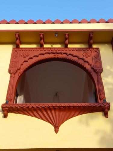 Balkons/terase, Sankhu Niwas in Bikanera Balkons/terase, Sankhu Niwas in Bikanera