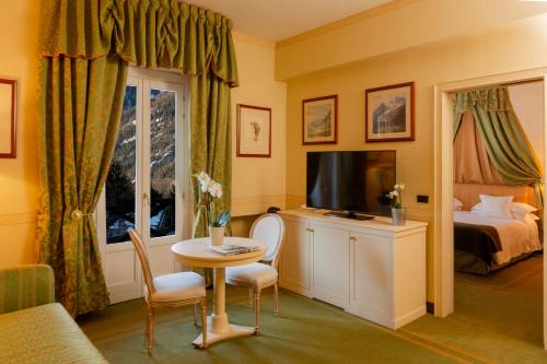 Létesítmények, Grand Hotel Royal & Golf in Courmayeur Városközpont Létesítmények, Grand Hotel Royal & Golf in Courmayeur Városközpont