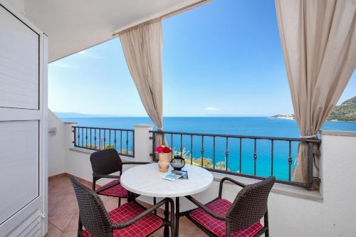 陽台/露台, Apartments by the sea Drasnice, Makarska - 2581 in 德斯旦 陽台/露台, Apartments by the sea Drasnice, Makarska - 2581 in 德斯旦
