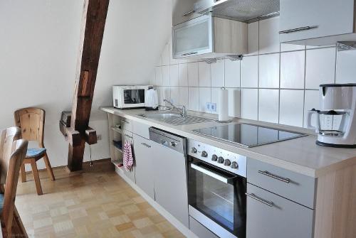 Kitchen, Ferienwohnung Emmerich in Wässerndorf Kitchen, Ferienwohnung Emmerich in Wässerndorf