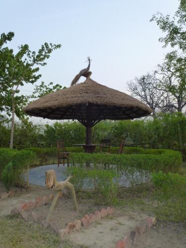 Entrance, Bardia Eco Lodge in Thakudwara Entrance, Bardia Eco Lodge in Thakudwara