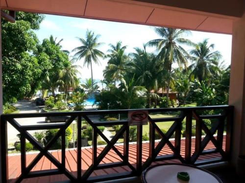 Balcony/terrace, Seaside Travellers Inn in Papar Balcony/terrace, Seaside Travellers Inn in Papar