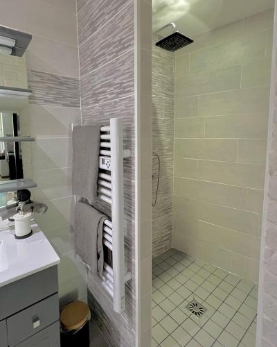 浴室, Charmant studio au coeur du centre ville in 沙尼 浴室, Charmant studio au coeur du centre ville in 沙尼