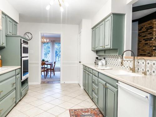 Kitchen, Highland Village, TX. Charming mid-century ranch. in Lake Dallas Kitchen, Highland Village, TX. Charming mid-century ranch. in Lake Dallas