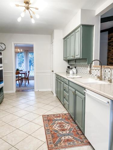 Kitchen, Highland Village, TX. Charming mid-century ranch. in Lake Dallas Kitchen, Highland Village, TX. Charming mid-century ranch. in Lake Dallas