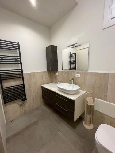 Fürdőszoba, Da Lenny the Grey Apartment near Treviso-Sant'Angelo repülőtér Fürdőszoba, Da Lenny the Grey Apartment near Treviso-Sant'Angelo repülőtér