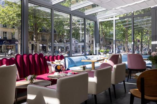 Bar/lounge, Hôtel Nude Paris - Color Vision in Quartier Saint-Germain-des-Pres - Luxembourg Bar/lounge, Hôtel Nude Paris - Color Vision in Quartier Saint-Germain-des-Pres - Luxembourg