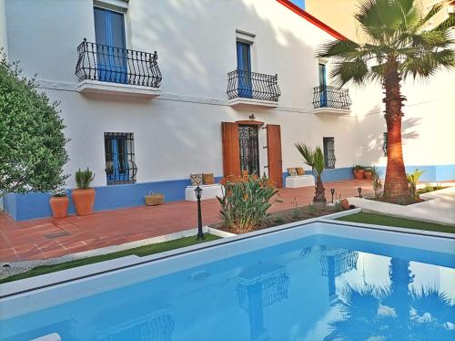 Vista exterior, Masia Can Gel in Montgat Vista exterior, Masia Can Gel in Montgat
