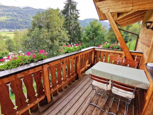 Erkély/terasz, Brucklerhof in Haus im Ennstal Erkély/terasz, Brucklerhof in Haus im Ennstal