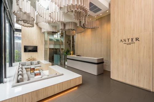 Empfangshalle, Aster Hotel and Residence in Zentral Pattaya Empfangshalle, Aster Hotel and Residence in Zentral Pattaya