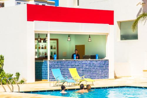 Swimming pool, Ramada Encore by Wyndham Tangier in Tangier Swimming pool, Ramada Encore by Wyndham Tangier in Tangier