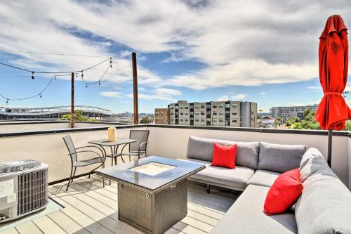 Upscale Denver Townhome with City Skyline Views in West Colfax Upscale Denver Townhome with City Skyline Views in West Colfax