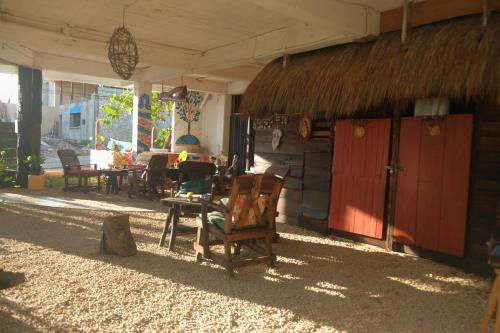 Near Lake Hostal in Bacalar Near Lake Hostal in Bacalar