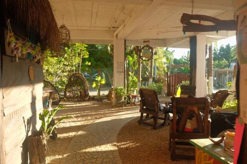 Near Lake Hostal in Bacalar Near Lake Hostal in Bacalar