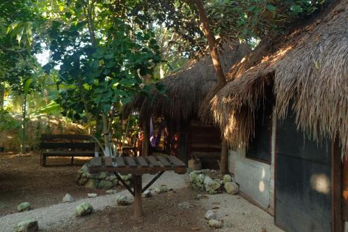 Near Lake Hostal in Bacalar Near Lake Hostal in Bacalar