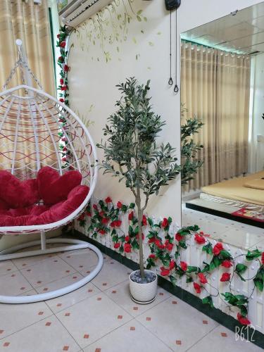 Balcony/terrace, Golden Bell Backpacker Hostel in Ninh Bình Balcony/terrace, Golden Bell Backpacker Hostel in Ninh Bình