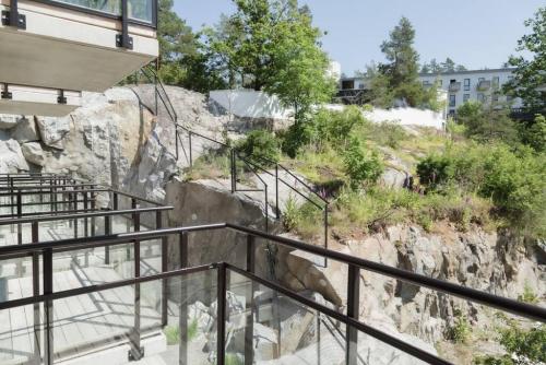 발코니/테라스, Comfy and well equipped Apartment w free parking in 리딘고 발코니/테라스, Comfy and well equipped Apartment w free parking in 리딘고