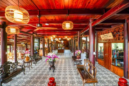 Vestíbul, Maison du Vietnam Resort & Spa in Cua Duong Vestíbul, Maison du Vietnam Resort & Spa in Cua Duong